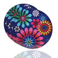 French Bull Festival 11" Dinner Plate Set Of 4