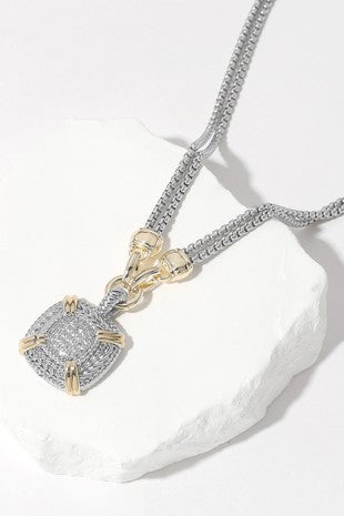 Fia Double Chain Necklace