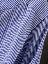 Finn Blue Stripe Top in Curvy