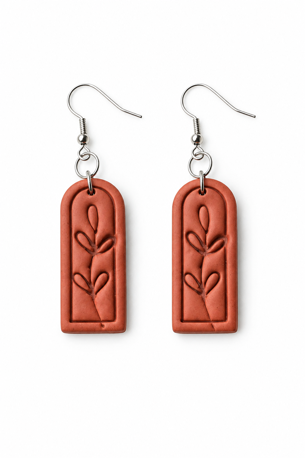 Flannel and Fall Boho Arch/Leaf Earrings