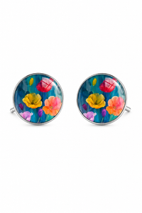 Floral Stud Earrings