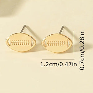 Football Earrings