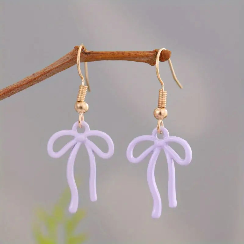 Forever Yours Bow Earrings