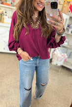 Foster Bracelet Sleeve Blouse