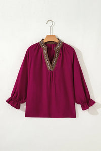 Foster Bracelet Sleeve Blouse