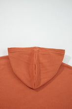 Franklin Waffle Print Drawstring Hoodie