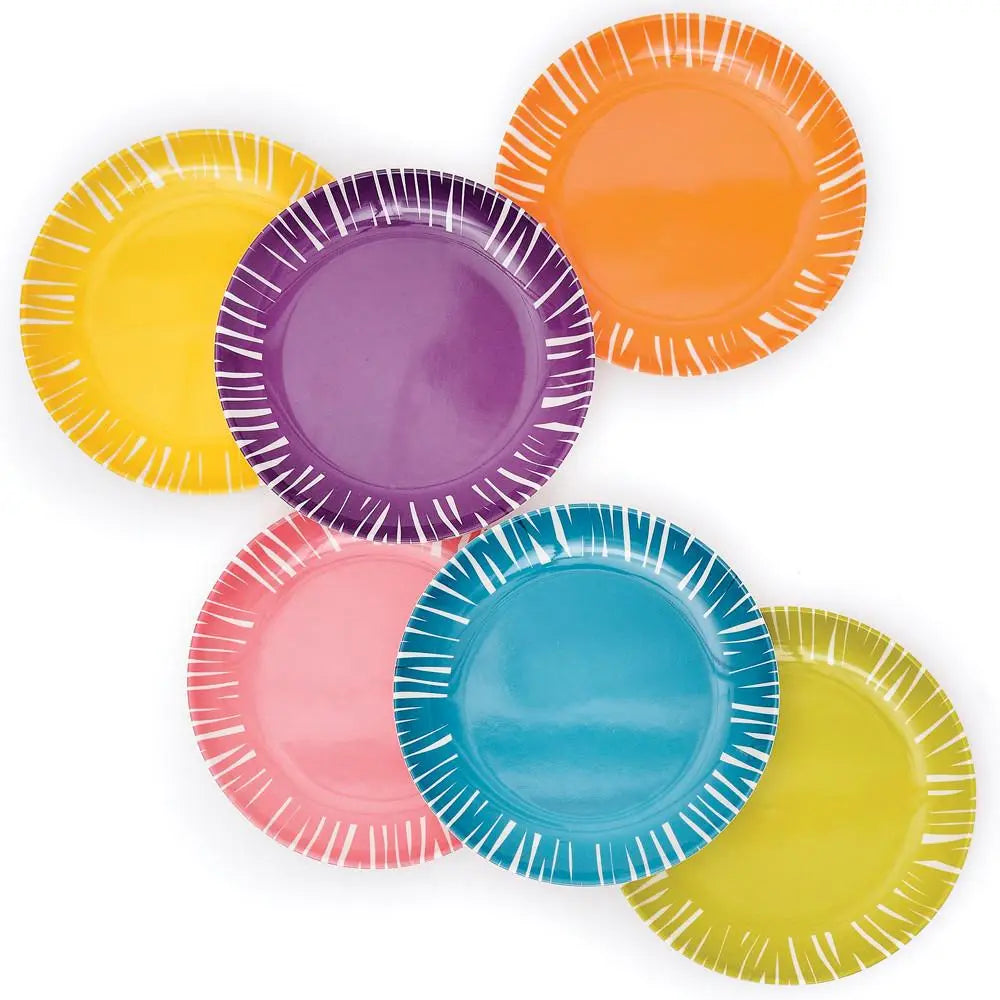 French Bull Fringe 6.5" Appetizer Plate-Set of 6