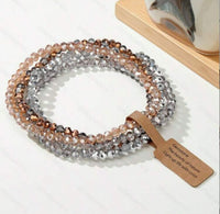 Get Together Glass Bracelet Set