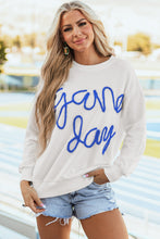 Game Day Tinsel Sweatshirt