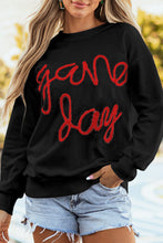 Game Day Tinsel Sweatshirt