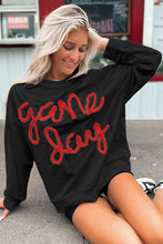 Game Day Tinsel Sweatshirt