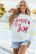 Game Day Tinsel Sweatshirt