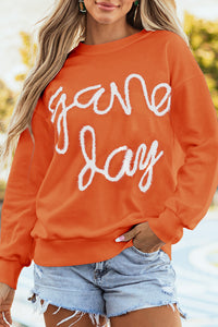 Game Day Tinsel Sweatshirt