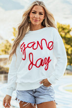 Game Day Tinsel Sweatshirt