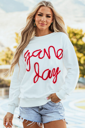 Game Day Tinsel Sweatshirt