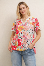 Garden Party Top in Curvy