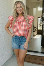 Maryanne Gingham Top Curvy