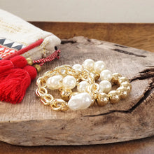 Girl Power Chunky Chain Bracelet Set