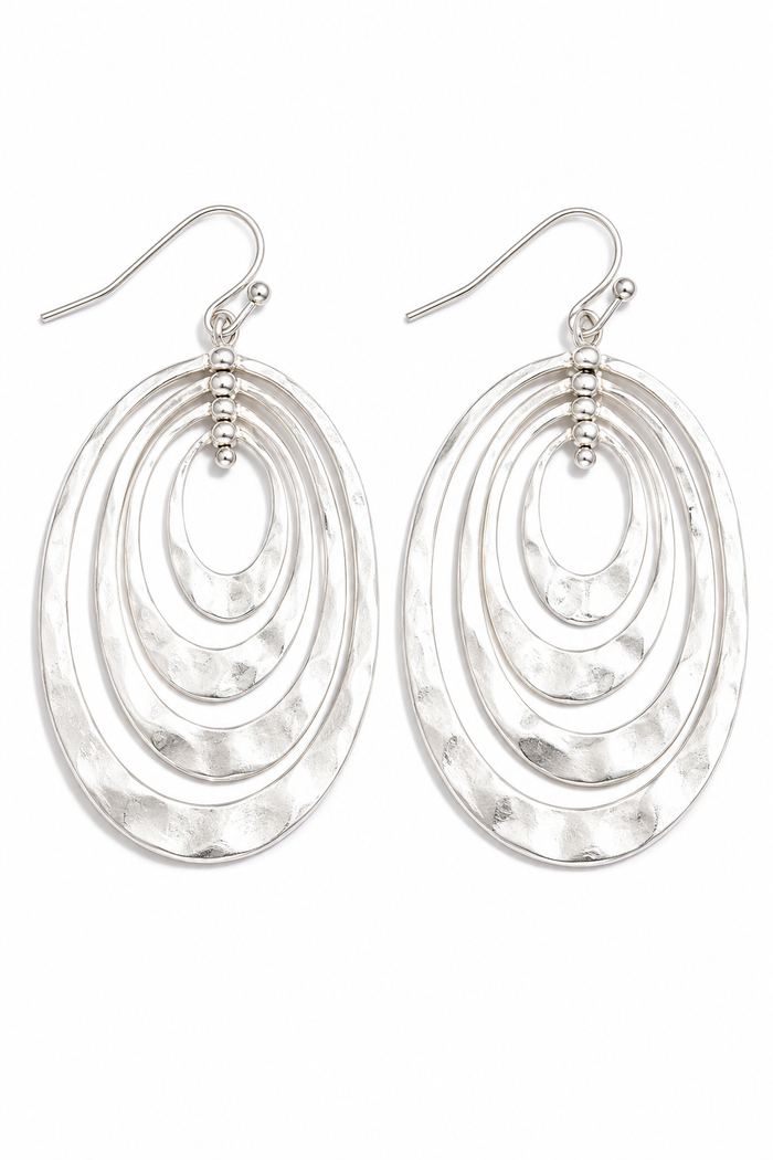 Golden Nest Drop Earrings