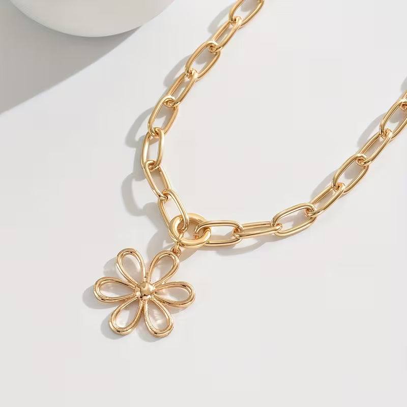 Golden Bloom Necklace