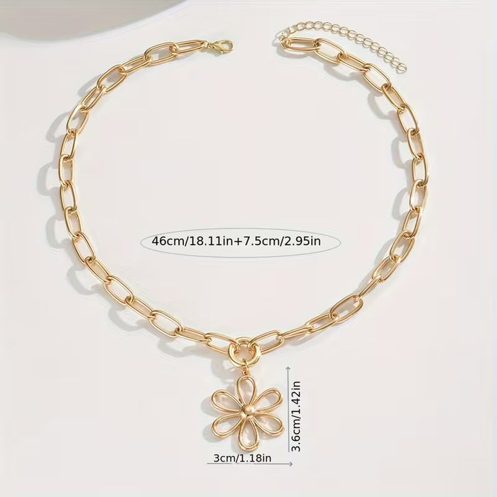Golden Bloom Necklace