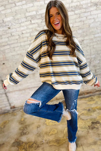 Gracie Striped Sweatshirt