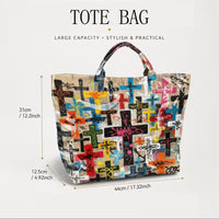 Grace and Graffiti Tote