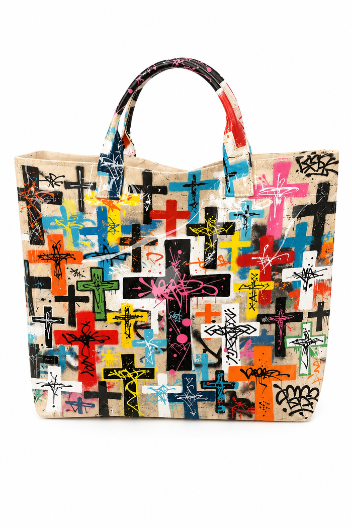 Grace and Graffiti Tote