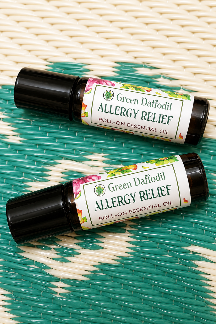 Allergy Relief Roll-On Essential Oil Bottle - Aromatherapy