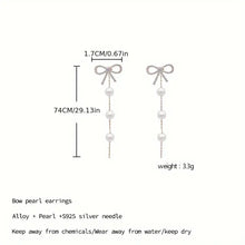 Harriett Bow Fringe Earrings