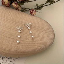 Harriett Bow Fringe Earrings