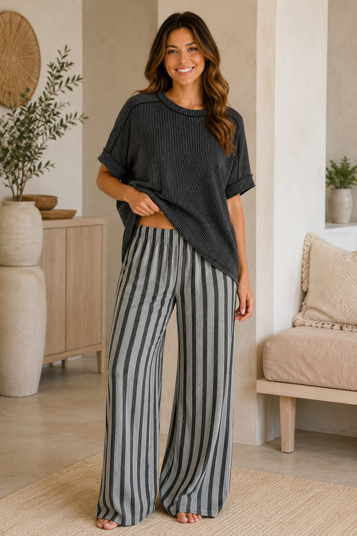 Hattie Striped Pants