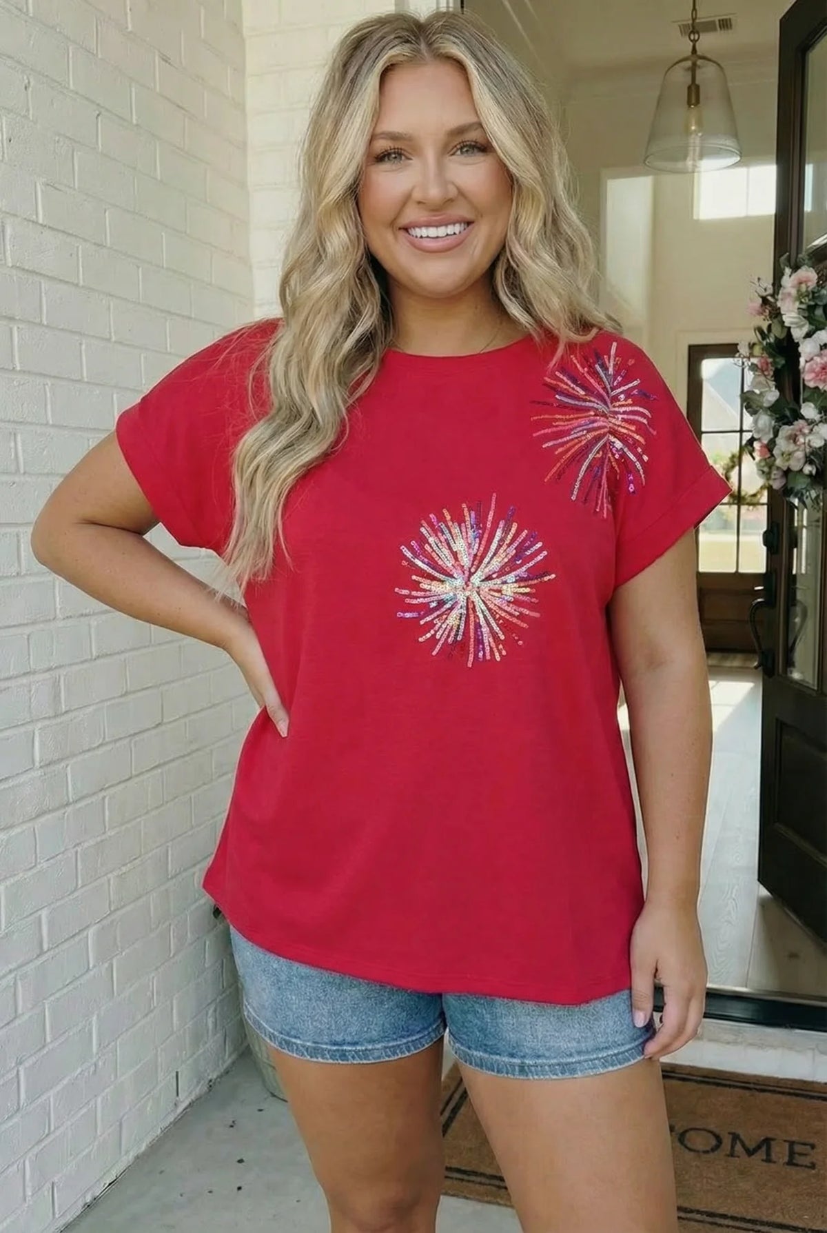 Sequin Firework Top