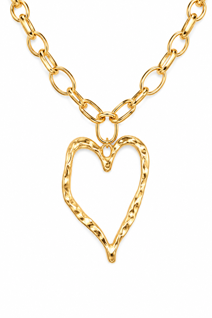 Heart Of Gold Necklace
