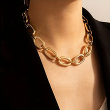 Heba Chunky Oval Chain Necklace