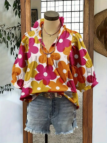 Hemsley Floral Print Blouse