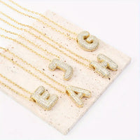 Initial Pendant Necklace