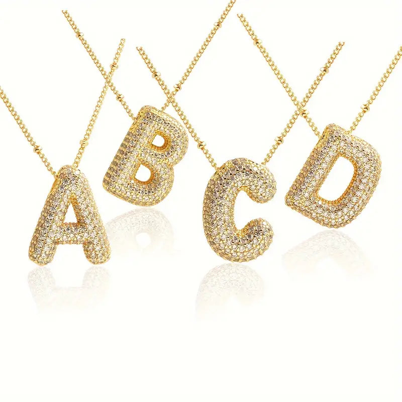 Initial Pendant Necklace