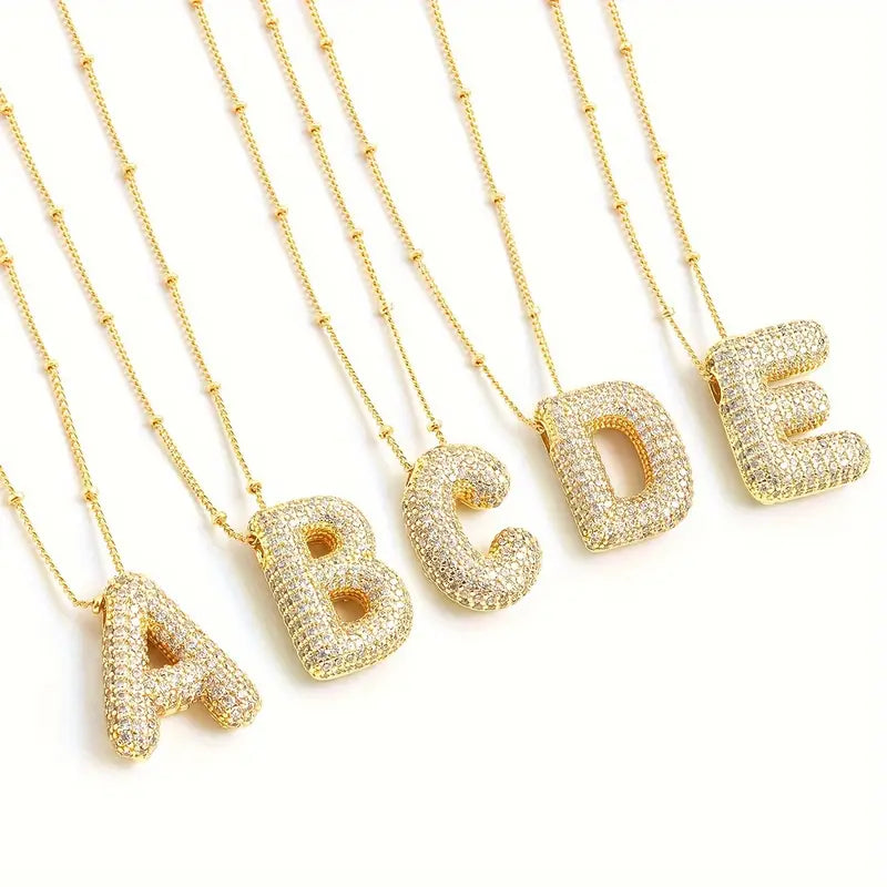 Initial Pendant Necklace