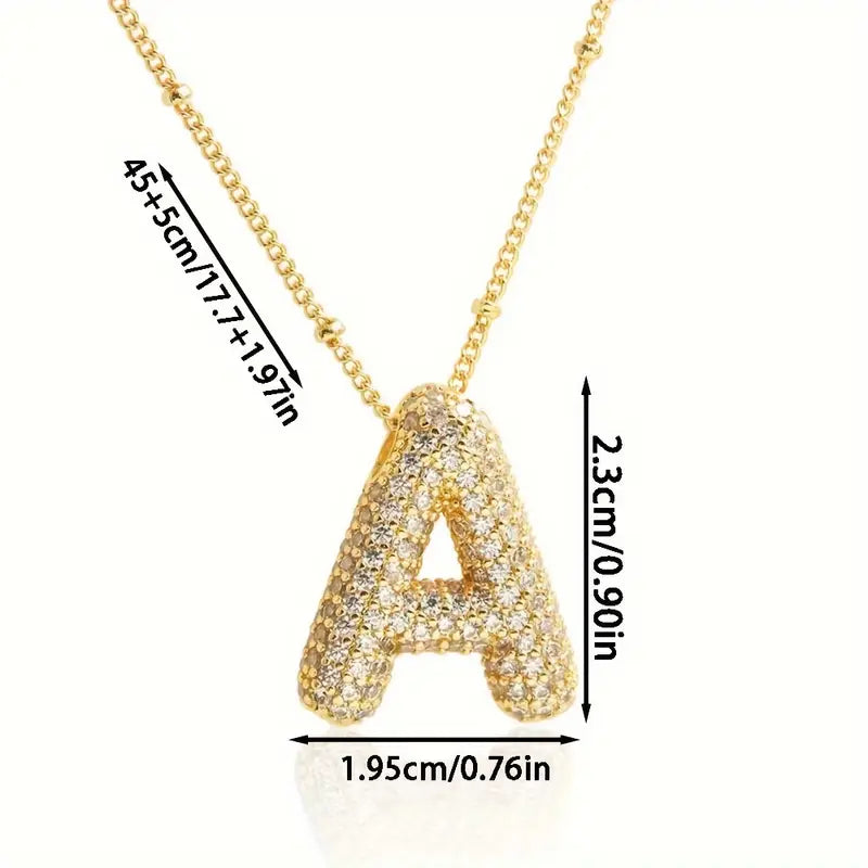 Initial Pendant Necklace