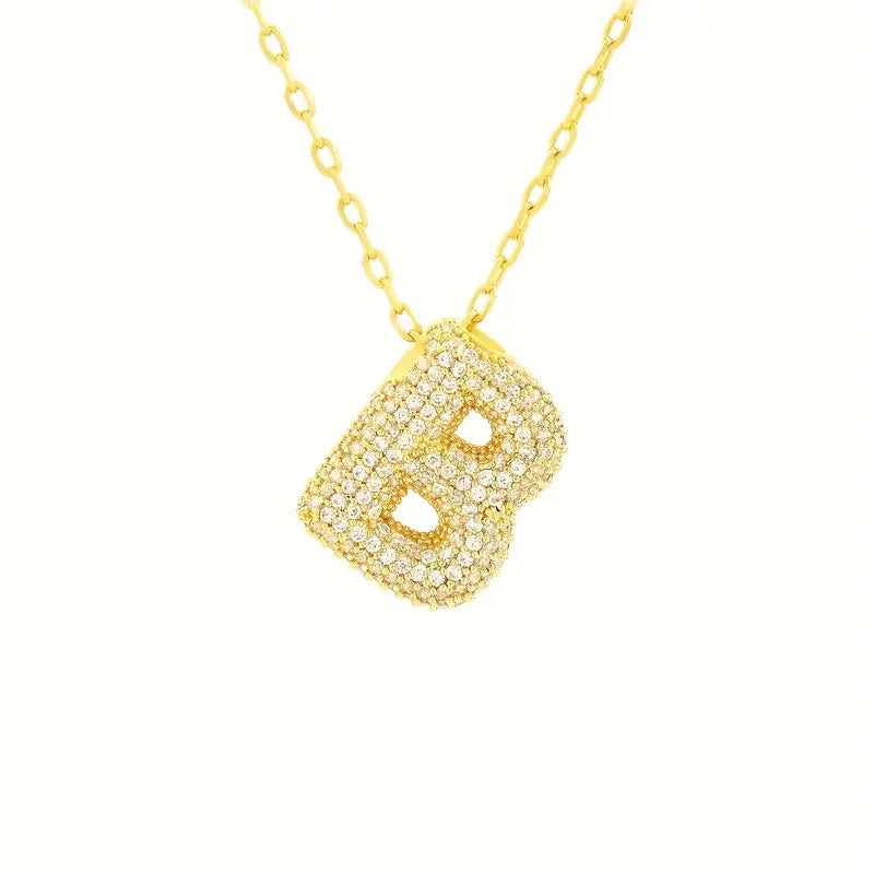 Initial Pendant Necklace