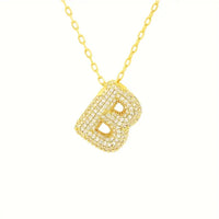 Initial Pendant Necklace