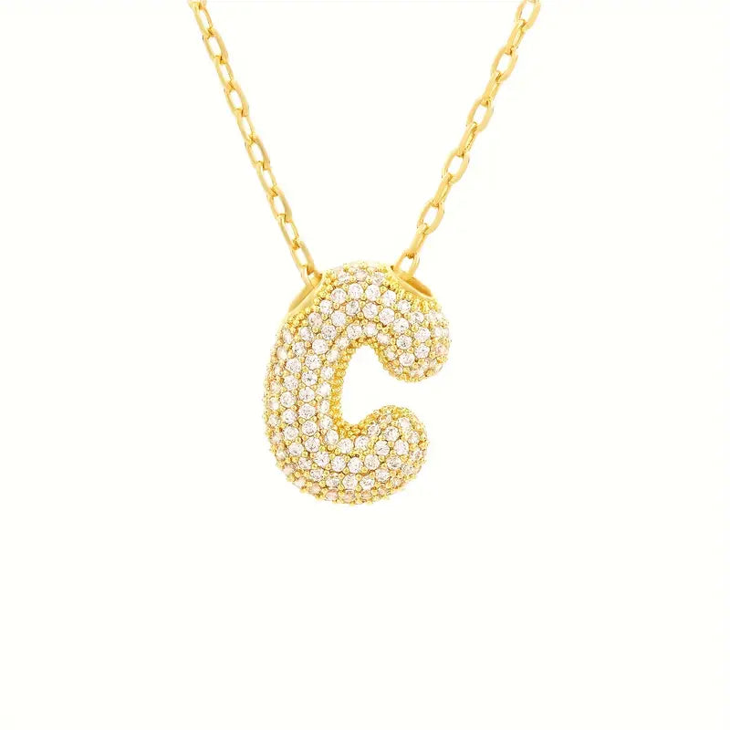 Initial Pendant Necklace