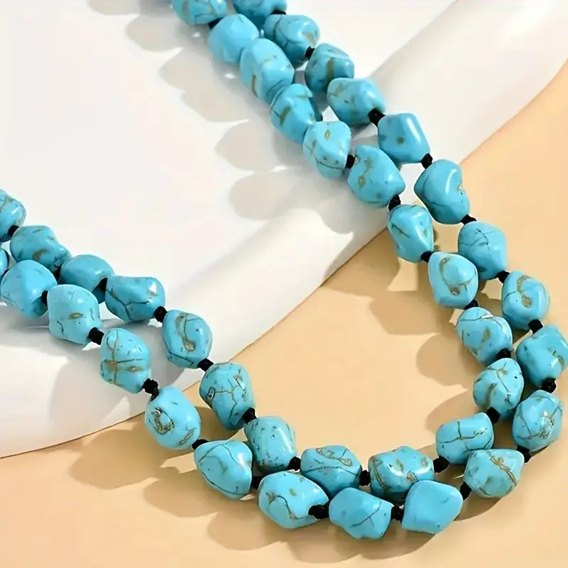 In Time Turquoise Necklace