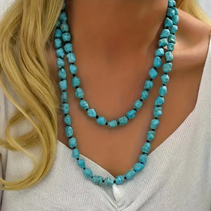 In Time Turquoise Necklace