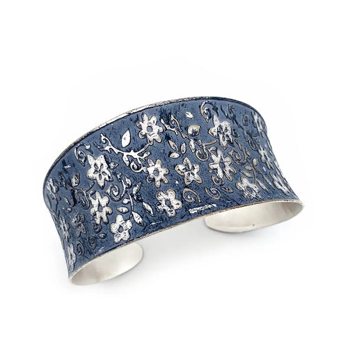 Ira Silver Patina Bracelet