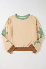 Iris Patchwork Star Sweatshirt