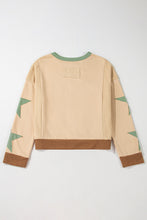 Iris Patchwork Star Sweatshirt