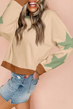 Iris Patchwork Star Sweatshirt