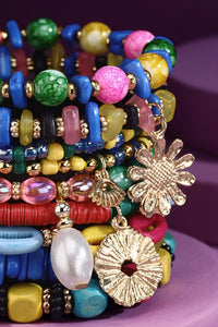 Ivory Claire Bracelet with Charms